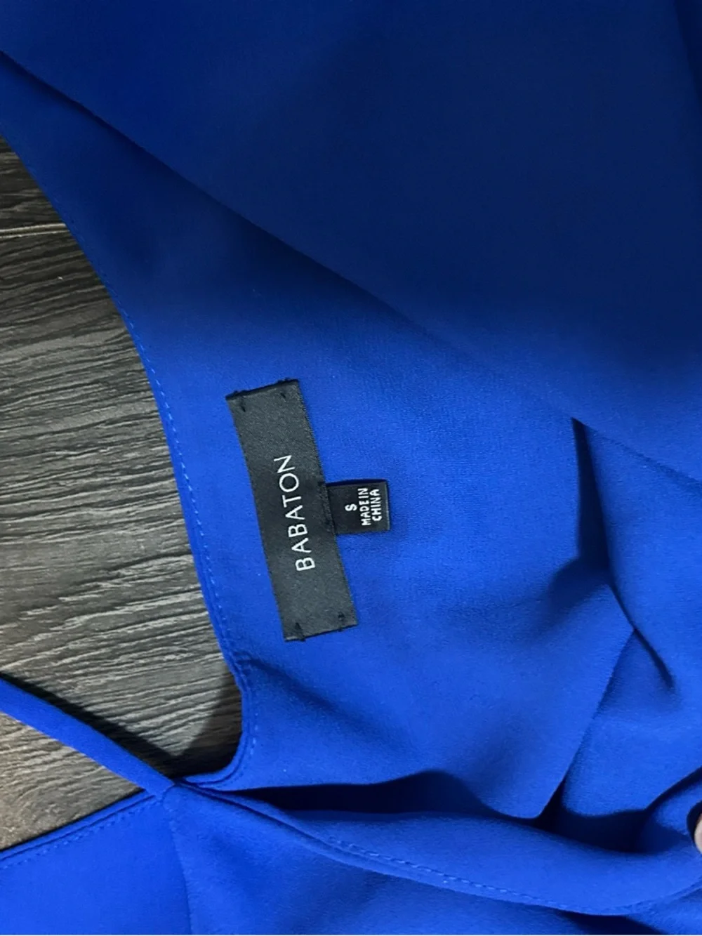 Babaton Royal Blue V-Neck Spaghetti Strap Camisole - Picture 2 of 2